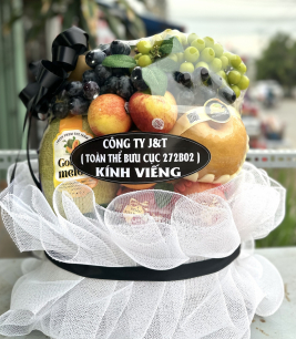 Giỏ trái cây chia buồn