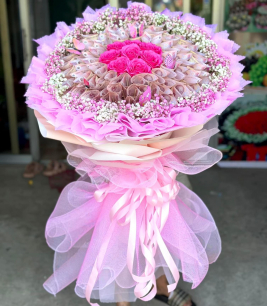 HOA TIỀN CHÚC MỪNG