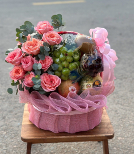 Giỏ trái cây chúc mừng