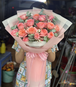 Bó hoa Hồng Nhập