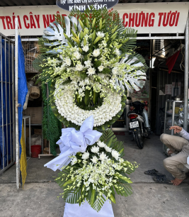 kệ hoa kính viếng