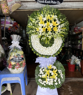 kệ hoa chia buồn