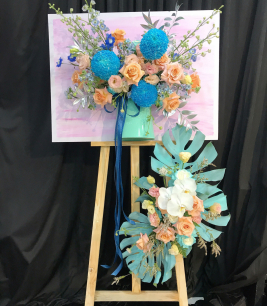 Kệ hoa chúc mừng khai trương