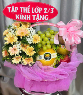 Giỏ trái cây - Tô thêm sắc ngọt