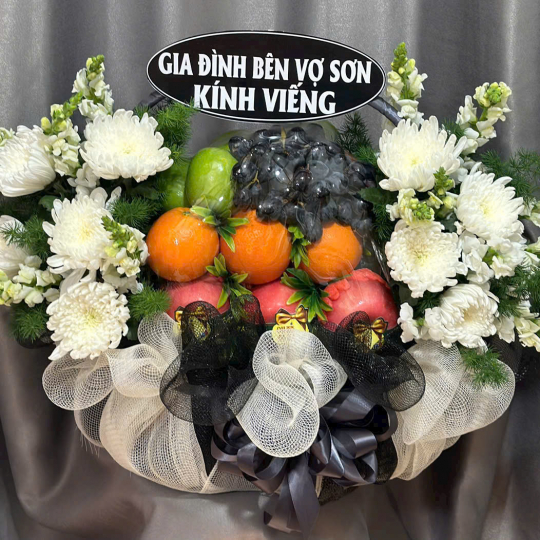 Giỏ trái cây - Chia buồn chân thành